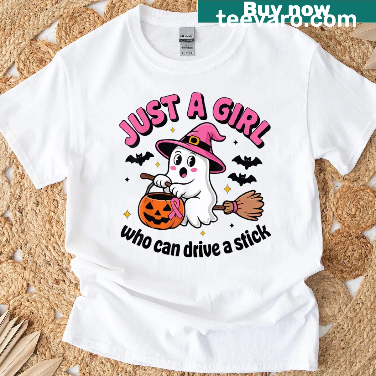 Funny Halloween T-shirt for girls featuring a clever phrase — on a men's t-shirt