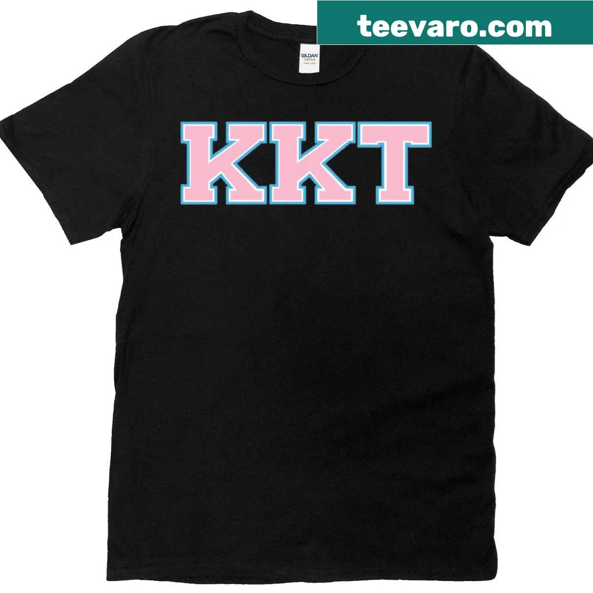 Kappa Kappa Tau T-shirt with a retro design — on a men's t-shirt
