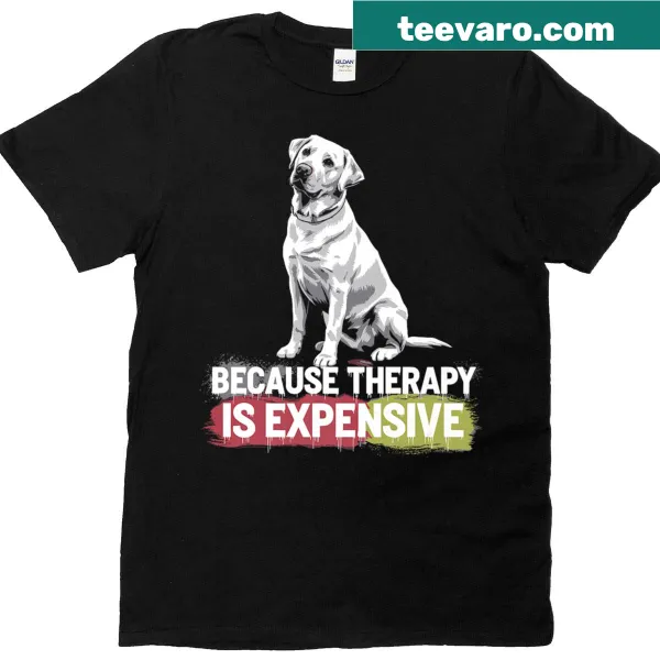 Vintage-style Labrador Retriever T-shirt with a funny meme design