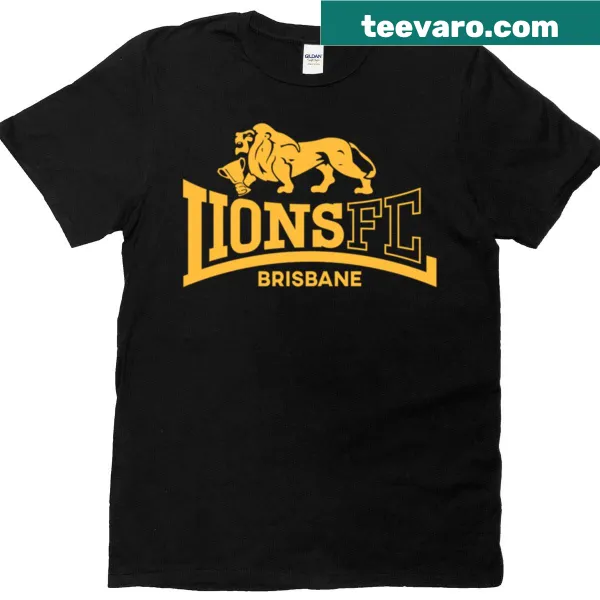 T-shirt supporting Lions FC with a bold design.