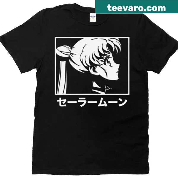 Whimsical magic girl graphic T-shirt with stars and sparkles