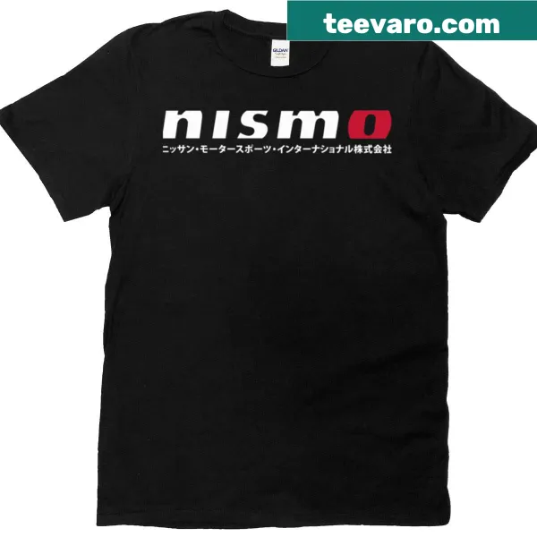 Minimalist T-shirt featuring Nismo Kanji design.