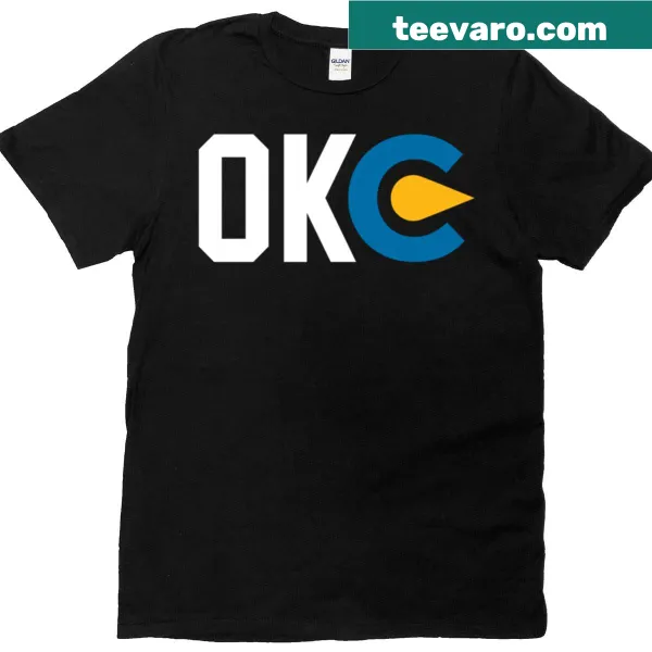 T-shirt featuring white lettering for O K Classen Comets.