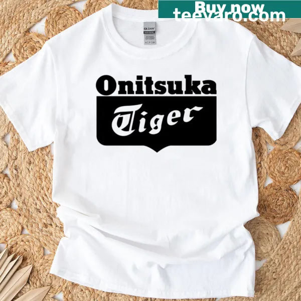 T-shirt with the iconic Onitsuka Tiger logo