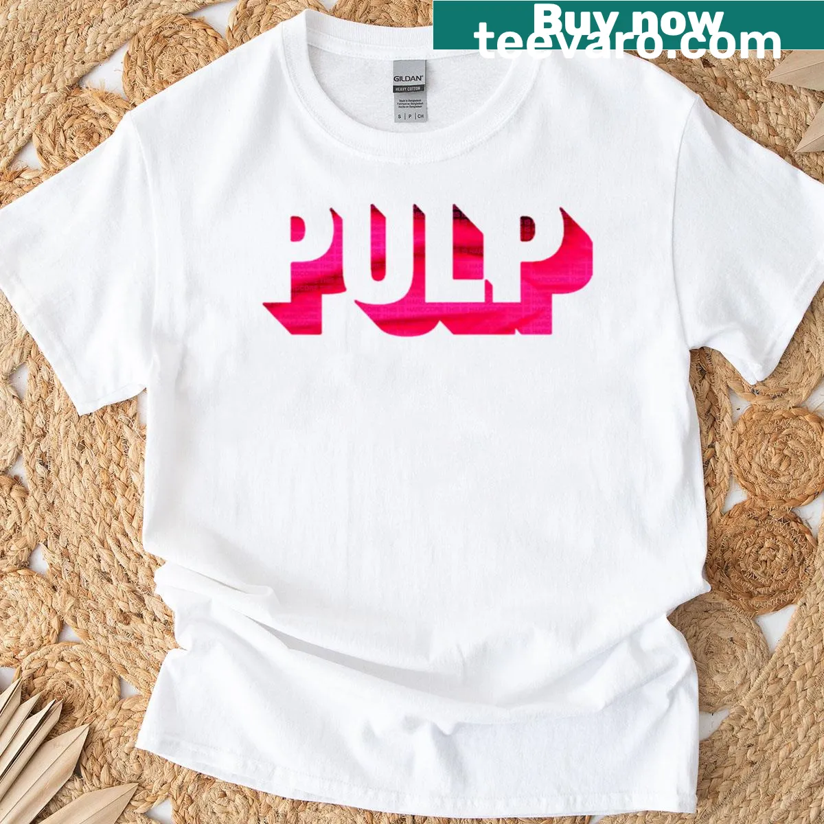 Vintage-style T-shirt featuring the phrase 'This Is Hardcore' by Pulp — on a men's t-shirt