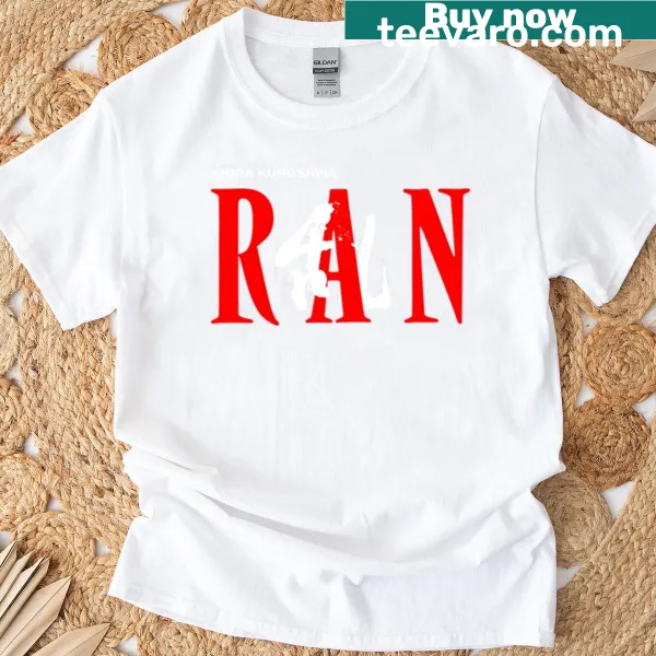Vintage-style T-shirt honoring Kurosawa's Ran film