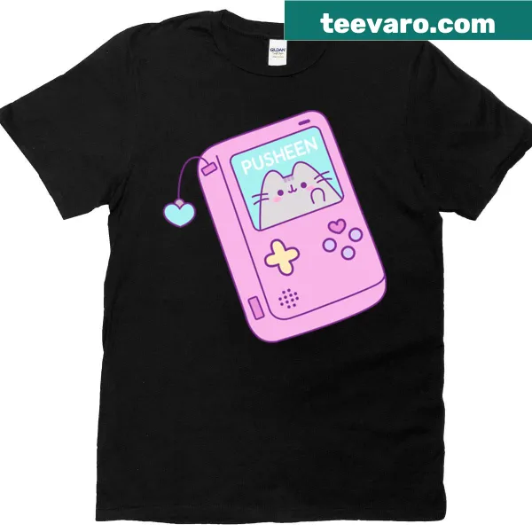 Retro gaming t-shirt featuring game controllers and pixel art