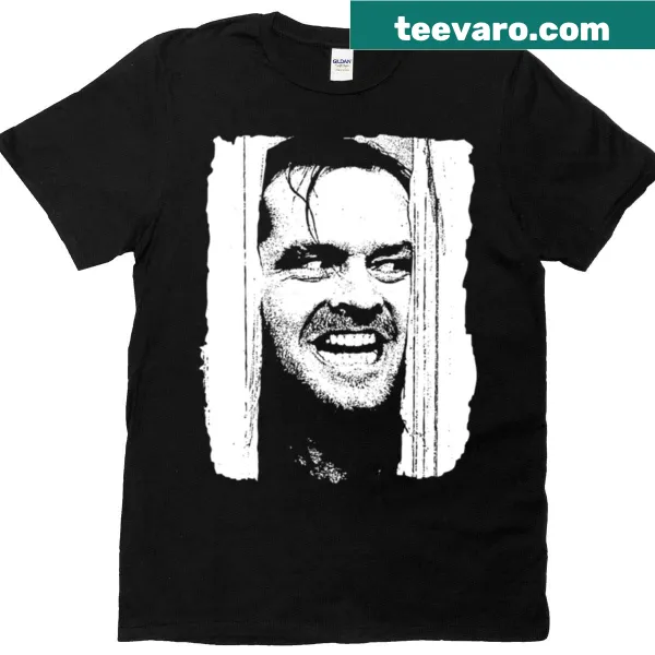 Vintage-style graphic inspired by The Shining movie