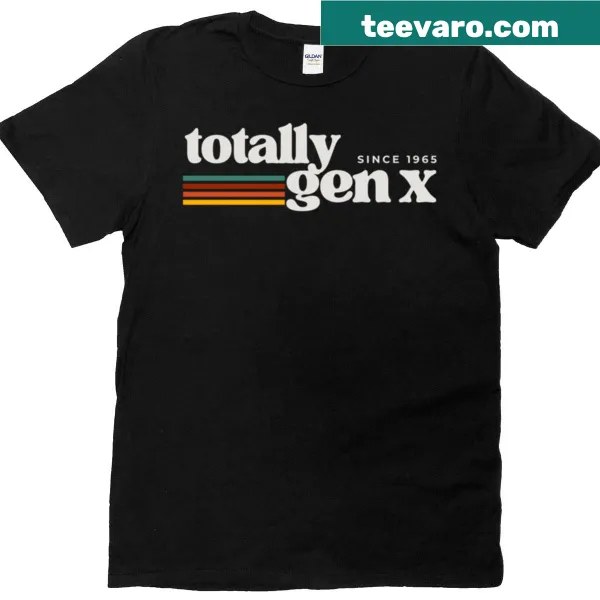Retro T-shirt celebrating Gen X since 1965