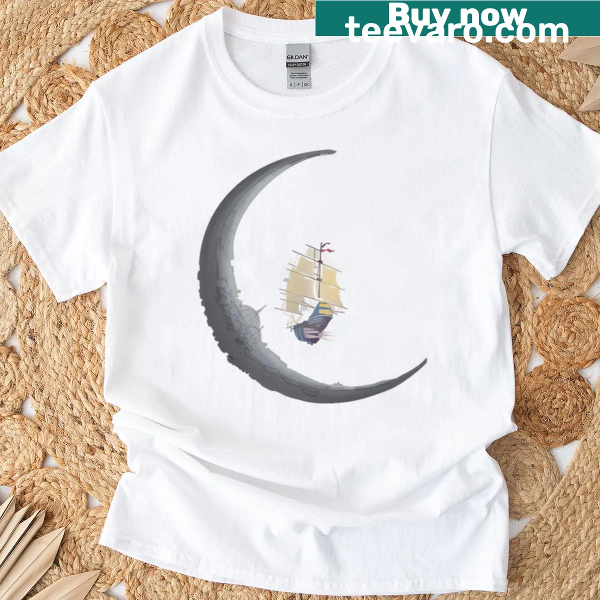 Whimsical graphic of Montressor from Treasure Planet for adventure lovers — on a men's t-shirt