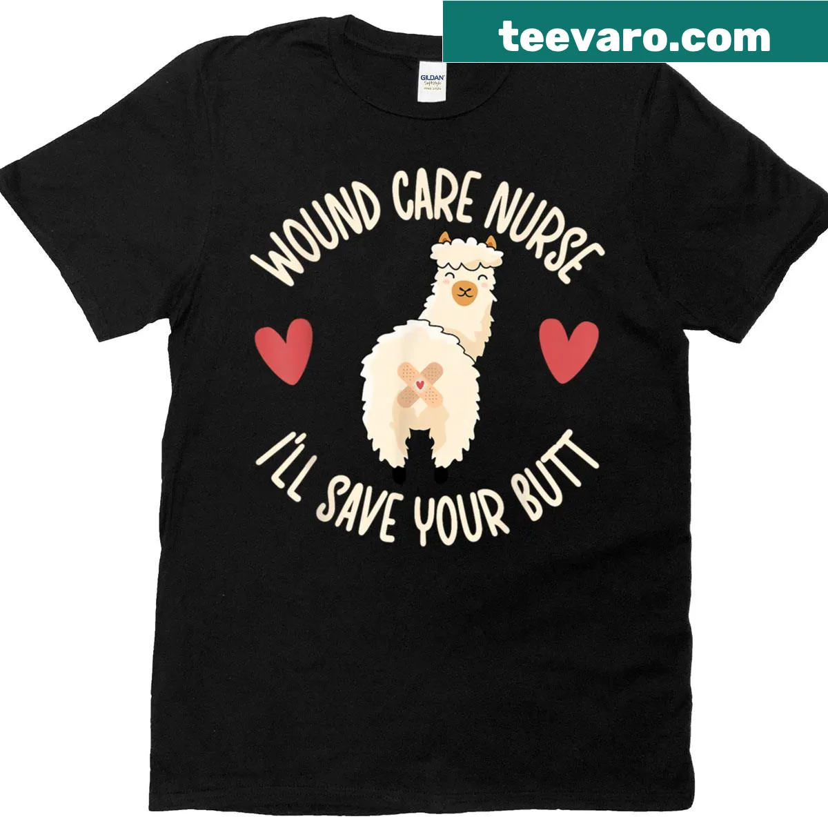 Funny Wound Care Nurse t-shirt with humorous graphics — on a men's t-shirt