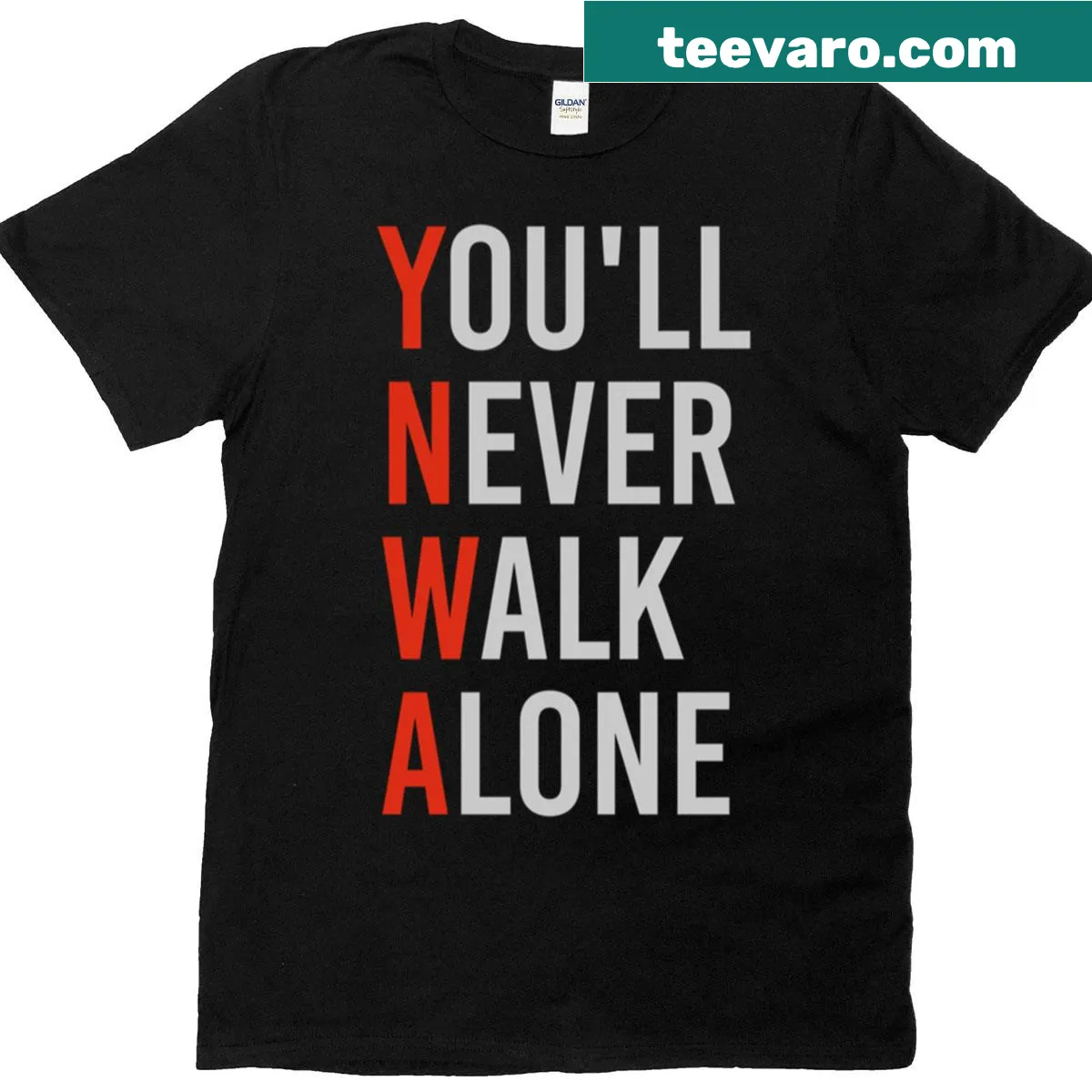 Liverpool FC inspirational quote T-shirt. — on a men's t-shirt