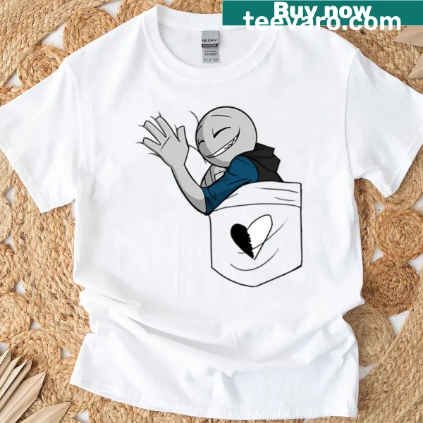 Funny t-shirt with the phrase 'Your Boyfriend's Pocket' prominently displayed