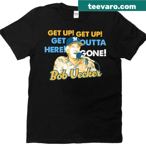 Baseball t-shirt featuring Bob Uecker quote