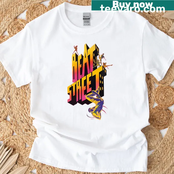 2B inspired graphic on a trendy streetwear t-shirt.