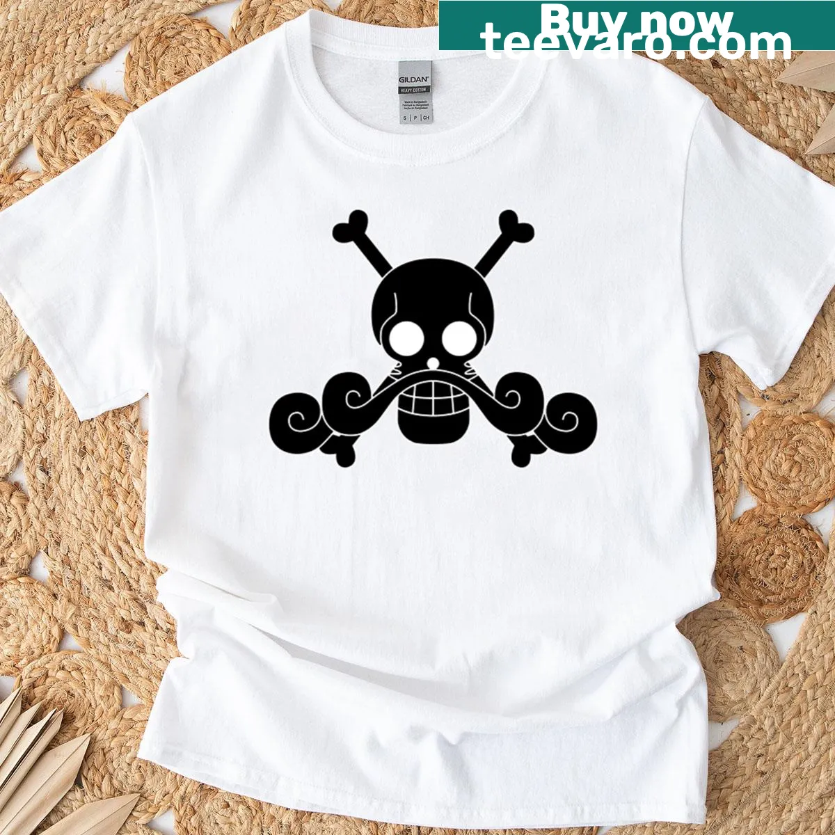 T-shirt featuring Blox Fruits game-inspired graphic — on a men's t-shirt