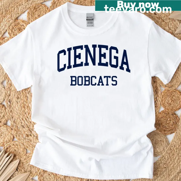 Cienega High School vintage-style graphic on T-shirt