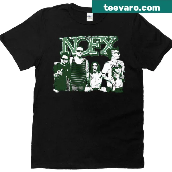 Vintage-style T-shirt with a rock band logo and album art