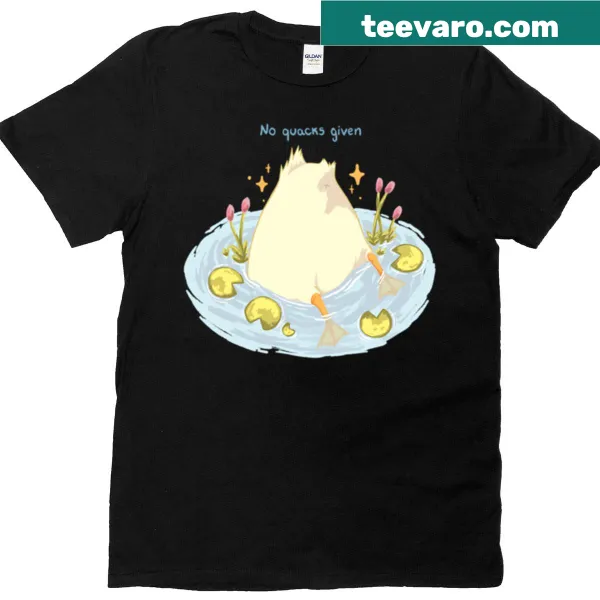 Cartoon Duck Butt T-shirt featuring a playful design