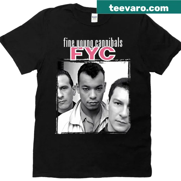 Vintage-style T-shirt honoring Fine Young Cannibals band
