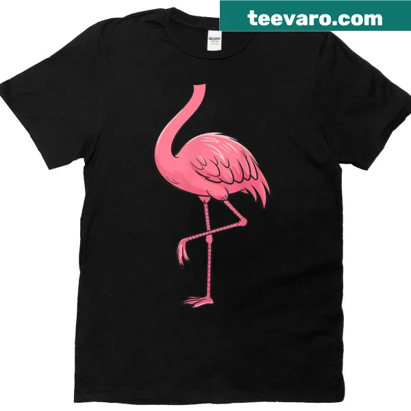 Flamingo t-shirt featuring pink flamingo costume design