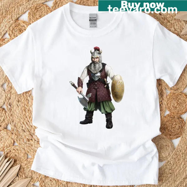 Flint Fireforge illustration T-shirt