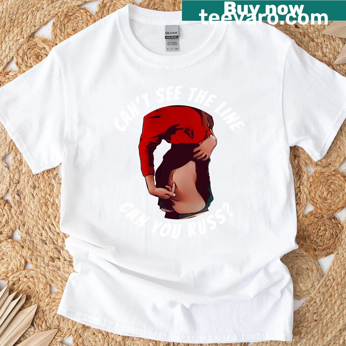 T-shirt featuring a funny quote from Griswold Christmas Vacation movie — on a men's t-shirt