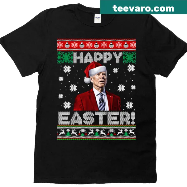 Funny shirt featuring Joe Biden with Easter and Christmas themes