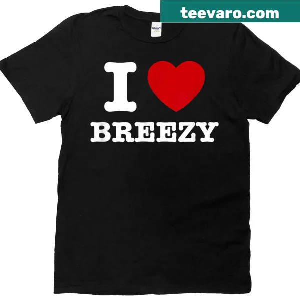 T-shirt expressing love for breezy days with illustrative design