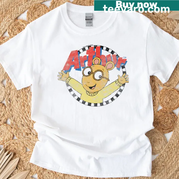 Vintage cartoon logo series t-shirt for kids featuring classic film characters.