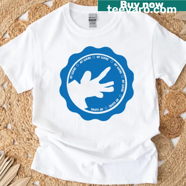 Cartoon design inspired by Scary Movie 2 on t-shirt.