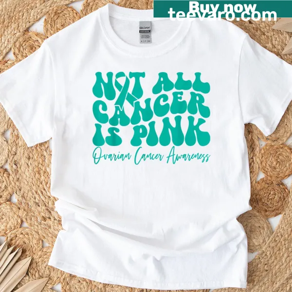 Teal ribbon awareness t-shirt with an important message