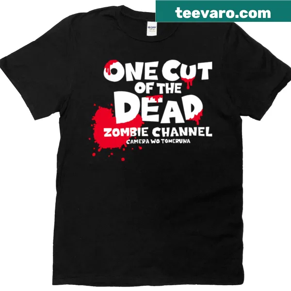 Edgy T-shirt inspired by the horror film One Cut Of The Dead