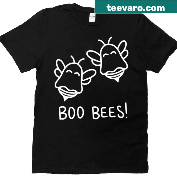 Funny T-shirt featuring a cartoon ghost with a pun for Halloween