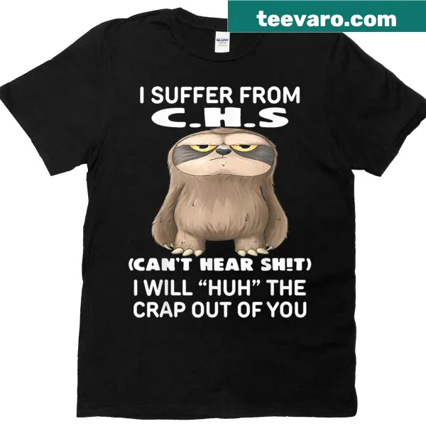 Humorous sloth-themed t-shirt with witty text about laziness