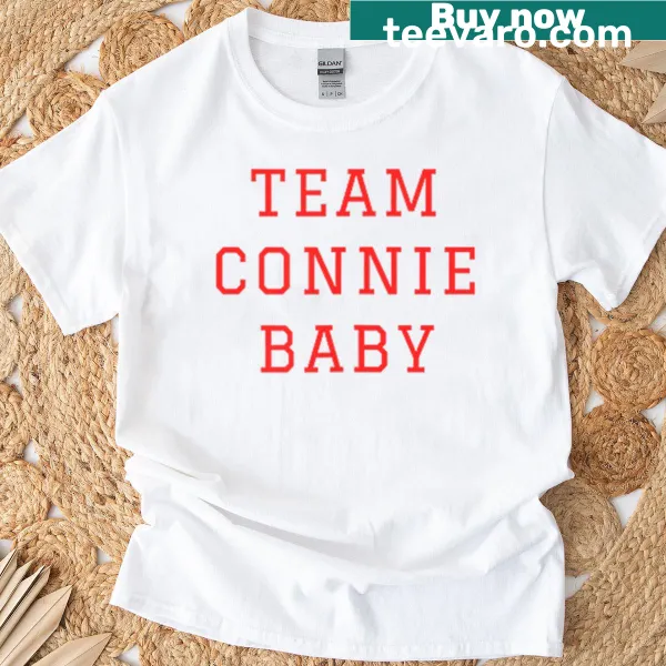 A nostalgic t-shirt featuring summer-themed graphics related to Team Connie