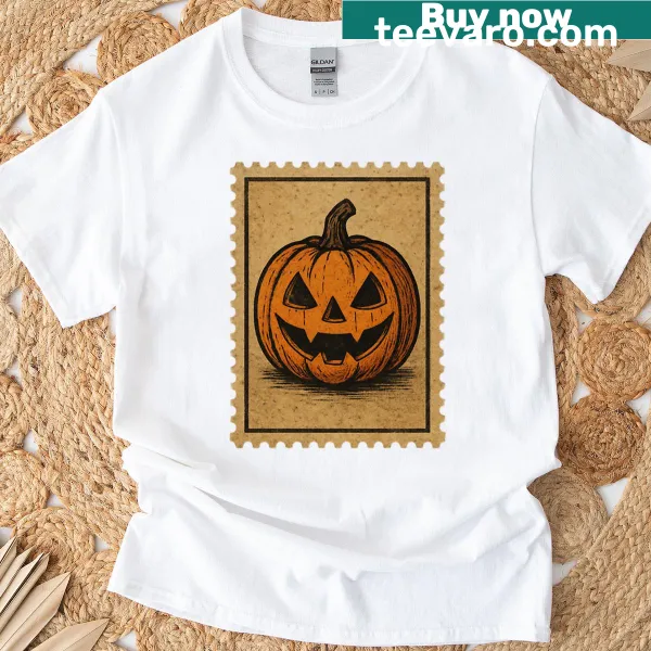 Vintage jack-o-lantern Halloween T-shirt