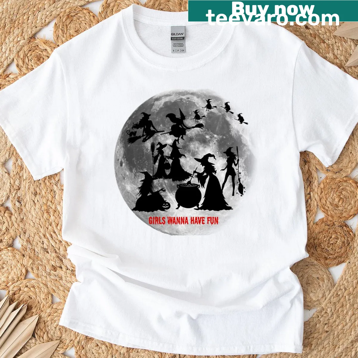 Humorous Halloween t-shirt with a fun slogan — on a men's t-shirt