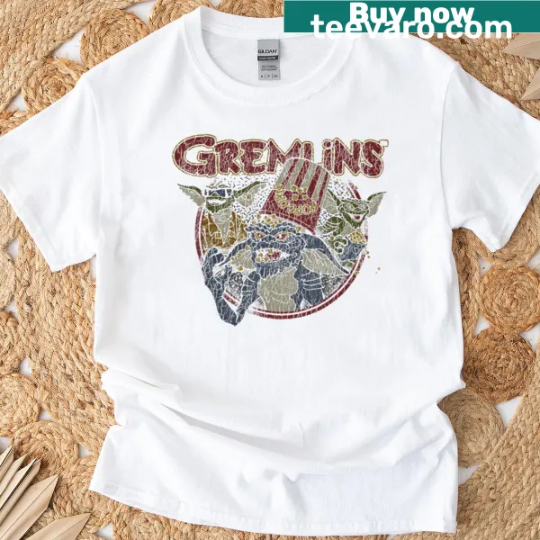 Funny vintage t-shirt about 80s Christmas horror movies