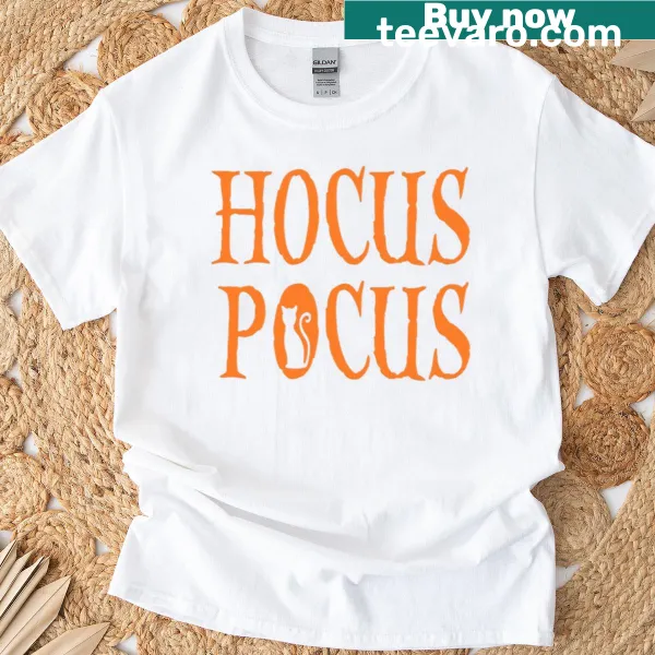 Vintage T-shirt featuring playful witch design with retro Halloween theme