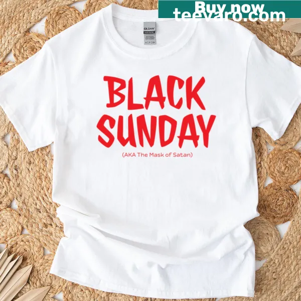 Illustrative t-shirt symbolizing relaxing Sundays