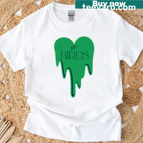 Bold typography T-shirt supporting the Birds