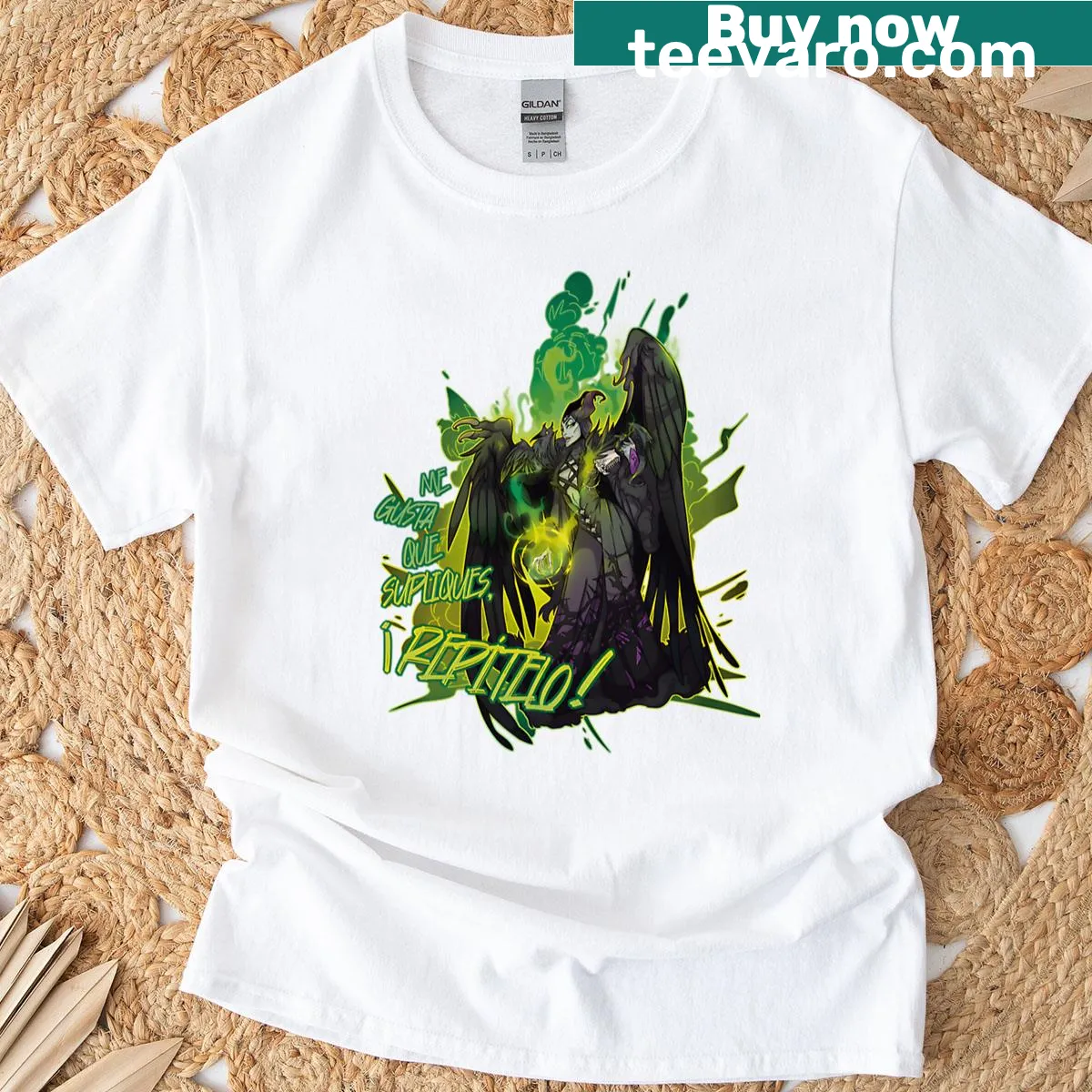 Vintage cartoon villains T-shirt for Halloween — on a men's t-shirt
