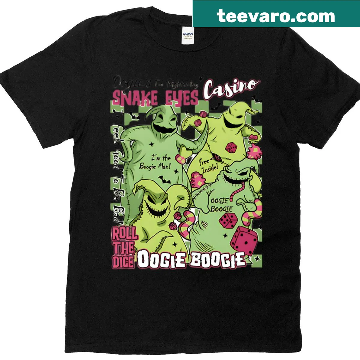 Funny Halloween t-shirt with vintage cartoon character design — on a men's t-shirt