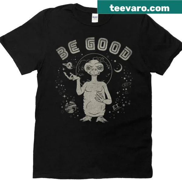 Cute character T-shirt inspired by 90s retro movies.