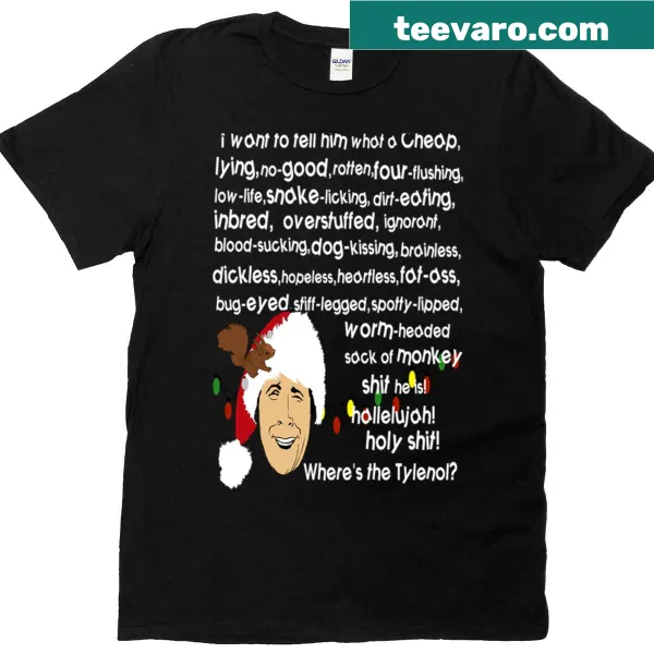Funny Clark Griswold quote T-shirt capturing vacation humor