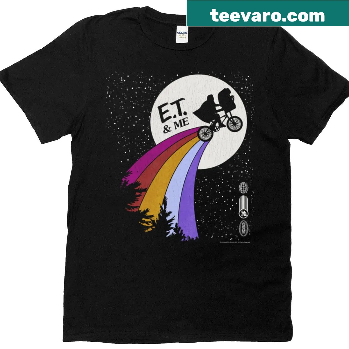 Vintage-style t-shirt featuring a funny movie character from the 90s — on a men's t-shirt