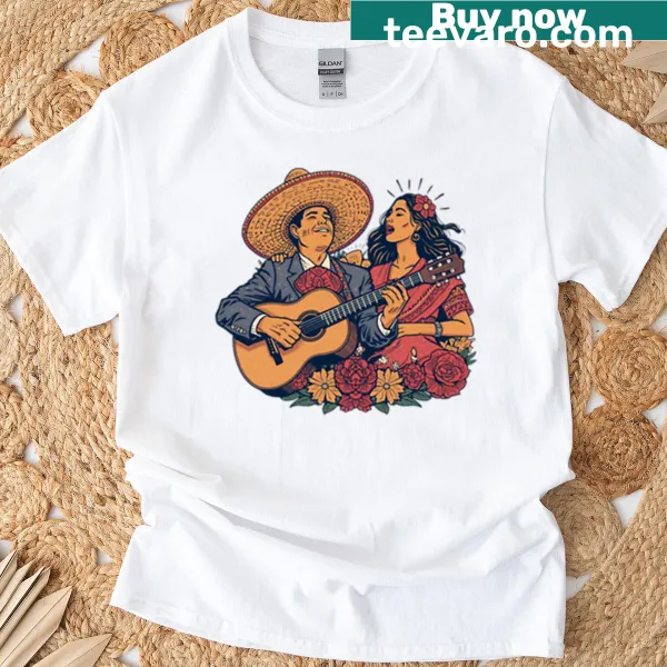 Festive Fiesta Spirit T-shirt design