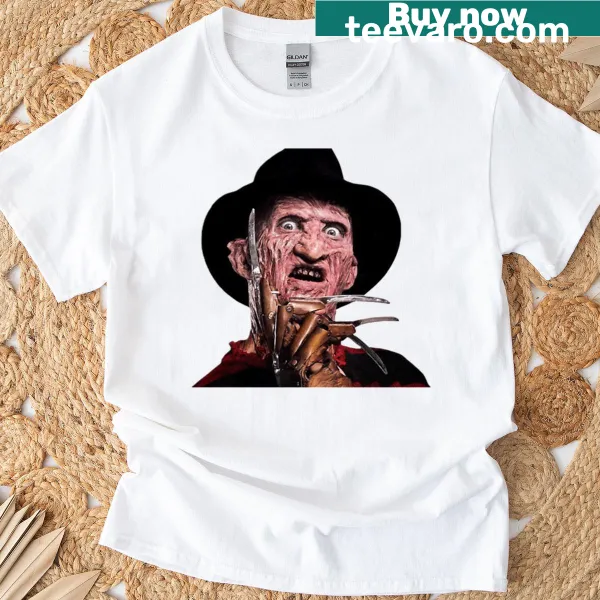 Freddy Krueger t-shirt featuring a vintage graphic from A Nightmare On Elm Street