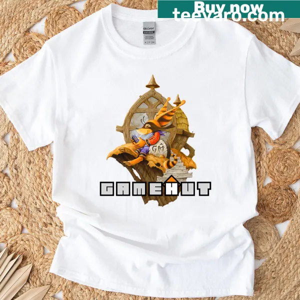 Gamehut logo graphic t-shirt for gamers